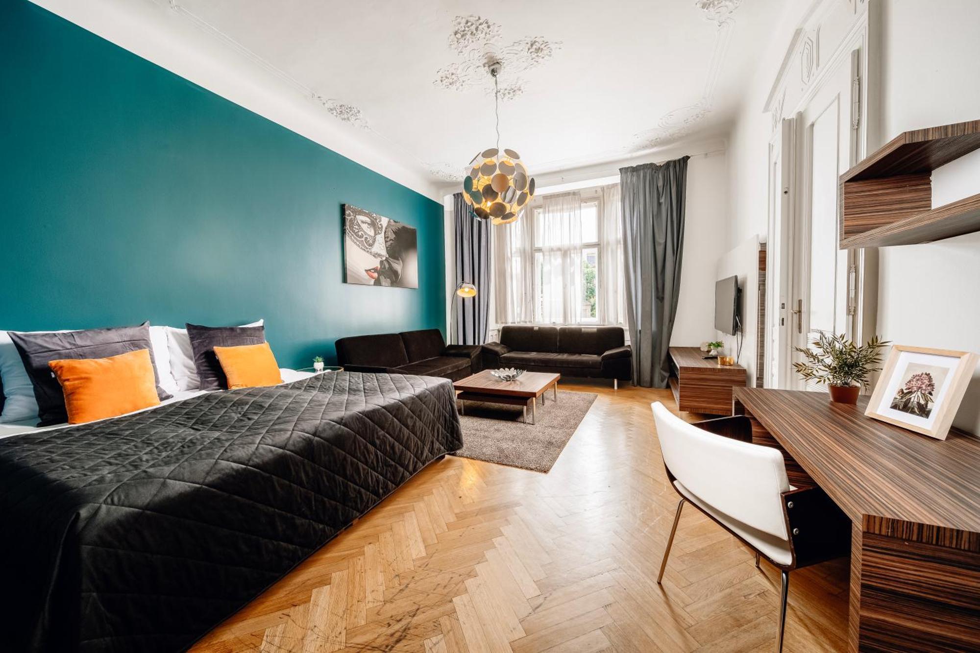 Apartment Heritage Haven Charming 3br Center Prag